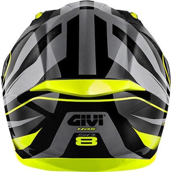 50.8 RACER マットブラック / チタン / イエロー サイズ XXL GIVI(ジビ)