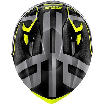 50.8 RACER マットブラック / チタン / イエロー サイズ XXL GIVI(ジビ)