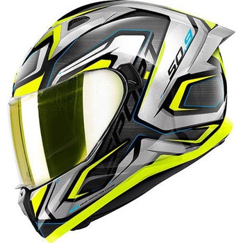 50.9 ATOMIC マットブラック / シルバー / イエロー サイズ XL GIVI(ジビ)