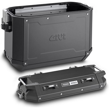 Aluサイドケース Trekker Outback(トレッカーアウトバック) 37 左側 Monokey GIVI(ジビ)