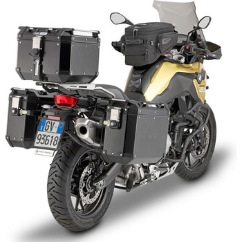 Aluサイドケース Trekker Outback(トレッカーアウトバック) 37 左側 Monokey GIVI(ジビ)