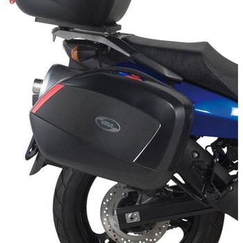 DL 650 VSTROM (0408) Tubularチューブラー サイドケースホルダー Monokey(モノキー) サイド V35ケース GIVI(ジビ)