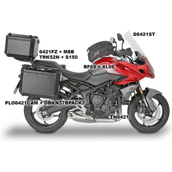 Dome クリア 66×38 cm Triumph Tiger Sport 660 (22) GIVI(ジビ)