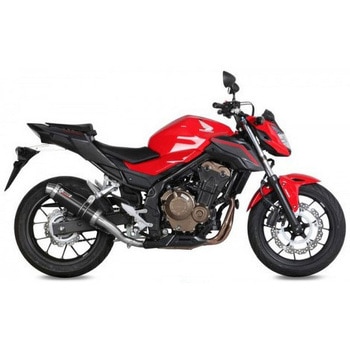 GP スリップ オン ブラックステンレス HONDA CB 500 F (2016) - MIVV (ミヴ)