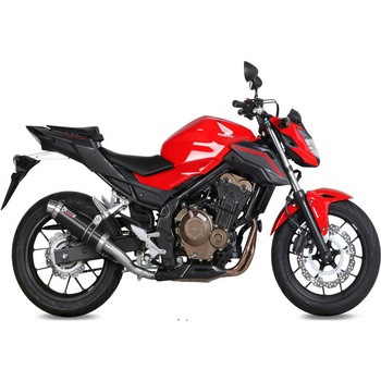 GP スリップ オン ブラックステンレス HONDA CB 500 F (2016) - MIVV (ミヴ)