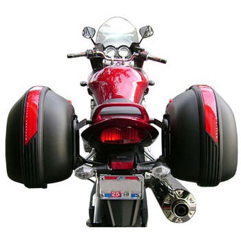 GSF 1250 BANDIT (0708) チューブ状サイドケース ホルダー (ブラック) GIVI(ジビ)