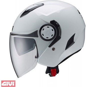 Hps 12.3 Stratos Demiジェット ヘルメット ホワイト サイズ 56/S GIVI(ジビ)