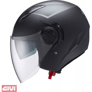 Hps 12.3 Stratos Demiジェット ヘルメット マットブラック サイズ 58/M GIVI(ジビ)