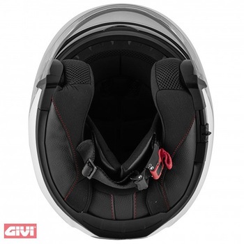 Hps X22 Planet ジェットヘルメット ホワイト サイズ 54/XS GIVI(ジビ)