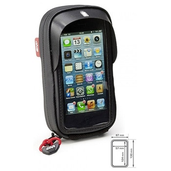 IPHONE 5  5S スマホ POCKET WITH SUNスクリーン GIVI(ジビ)
