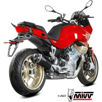 Mivv DELTA RACE ブラックステンレス スリップオン スタンダード - MIVV (ミヴ)