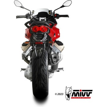 Mivv DELTA RACE ブラックステンレス スリップオン スタンダード - MIVV (ミヴ)