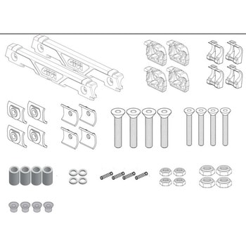 Monokey Camサイドケース用OFCAM キット ONEFITパニア適合 GIVI(ジビ)