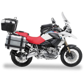 R 1200 GS (0408) チューブ状サイドケース ホルダー (ブラック) - GIVI(ジビ)