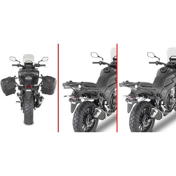 Specific rapid release holder REMOVEX for soft side bags GIVI(ジビ)