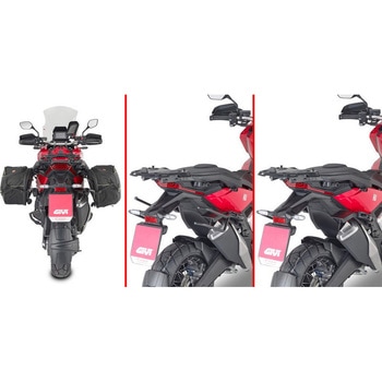 Specific rapid release holder REMOVEX for soft side bags GIVI(ジビ)