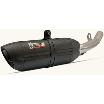 Escape Slip-On Mivv Suono Para Yamaha YZF 600 R6 2006 - Acero Negro, Homologado ECE