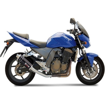 SPORT スリップオン スチール、黒 KAWASAKI Z 750 (0406) MIVV (ミヴ)
