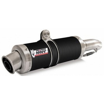 SPORT スリップオン スチール、黒 YAMAHA YZF 1000 R1 (9801) MIVV (ミヴ)