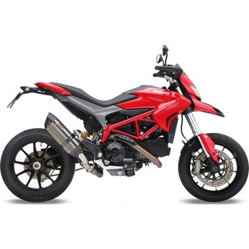 SPORT スリップオン ステンレス (カーボンエンドキャップ付)s DUCATI HYPERMOTARD 821 (13) MIVV (ミヴ)