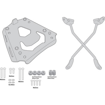 SRA5137 SRA5137 BMW F 900 R F 900 XR Aluminum リアラック specific for Monokey  トップケース 1個 GIVI(ジビ) 【通販モノタロウ】