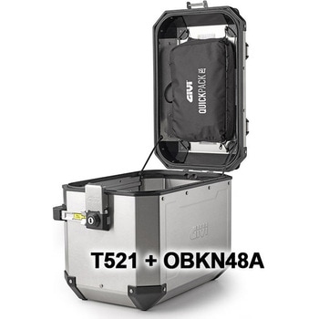 T521 Quickpack ケースリッド Alaska Dolomiti TREKKER(トレッカー) Outback アウトバック OBKN 15 liters GIVI(ジビ)