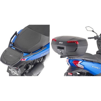Top case rear attachment MONOKEY MONOLOCK Wottan Storm T 125 (22) GIVI(ジビ)