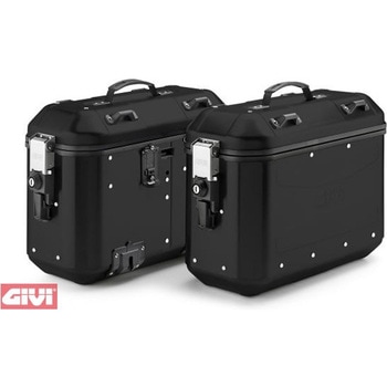 Trekker 36 ドロミーティ ALU ケースセット Monokey ブラック 36 L GIVI(ジビ)