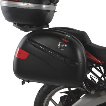 VERSYS 650 (0608) Tubularチューブラー サイドケースホルダー (ブラック) GIVI(ジビ)