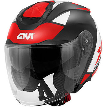 X.25 TARGET ブラック / ホワイト / レッド サイズ XS GIVI(ジビ)