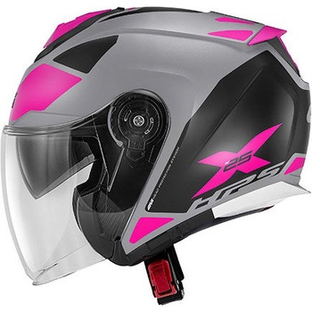 X.25 TARGET マットチタン / ピンク サイズ M GIVI(ジビ)