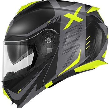 X.27 DIMENSION マットブラック / チタン / イエロー サイズ XS GIVI(ジビ)