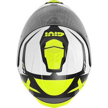 X.27 DIMENSION マットブラック / ホワイト / イエロー サイズ S GIVI(ジビ)