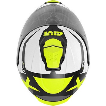 X.27 DIMENSION マットブラック / ホワイト / イエロー サイズ XL GIVI(ジビ)