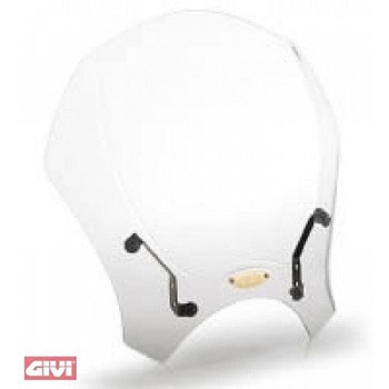 ウインドシールド トランスペアレント  ABE GIVI(ジビ)
