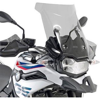 ウインドスクリーン BMW F 750 GS F 850 GS ライトスモーク dim. H×W 44×47cm GIVI(ジビ)