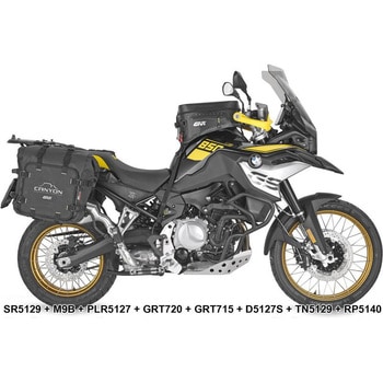 ウインドスクリーン BMW F 750 GS F 850 GS ライトスモーク dim. H×W 44×47cm GIVI(ジビ)