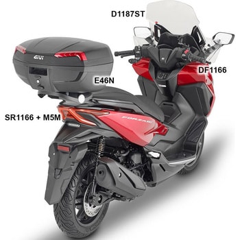 D1187ST ウインドスクリーン D1187ST Honda Forza 125 21 Forza