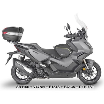 ウインドスクリーン D1197ST for Honda ADV 350 クリア dim. H×L 65×50 cm GIVI(ジビ)