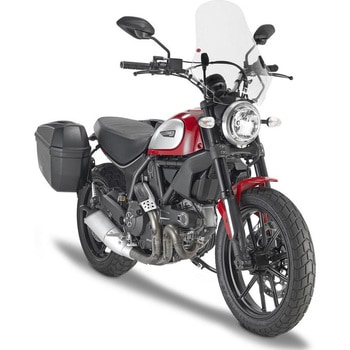 ウインドスクリーン Ducati Scrambler クリア dim. H×W 48 × 435 cm(A7407A フィッティングキット別途必要) GIVI(ジビ)