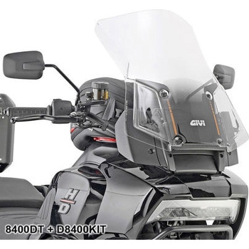 ウインドスクリーン Harley Davidson Pan America 1250 dim. H×W 46×495cm 45cm(高さ)D8400KIT フィッティングキット別途必要 GIVI(ジビ)