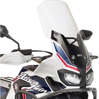 ウインドスクリーン Honda Africa Twin CRF1000L クリア dim. H×W 60×35 cm GIVI(ジビ)
