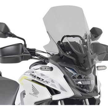 ウインドスクリーン Honda CB500× 19 ライトスモーク dim. H×W 46×45 cm GIVI(ジビ)