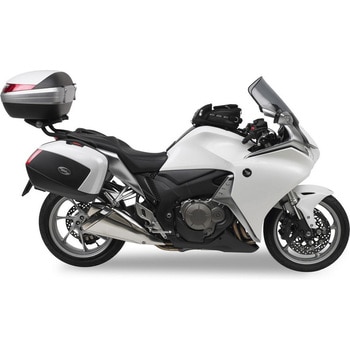 ウインドスクリーン Honda VFR 1200 F 1016 ライトスモーク dim. H×W 40×40cm - GIVI(ジビ)