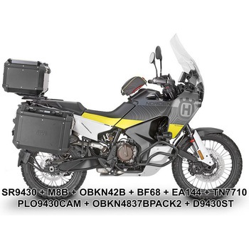 ウインドスクリーン Husqvarna Norden 901 クリア dim. H×W 54 × 43 cm - GIVI(ジビ)