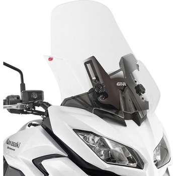 ウインドスクリーン Kawasaki Versys 1000 1516 クリア dim. H×W 53×45 cm - GIVI(ジビ)