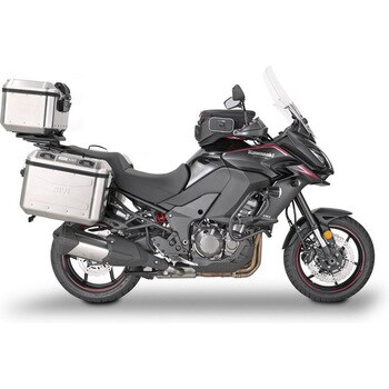 D4120ST ウインドスクリーン Kawasaki Versys 1000 1718 クリア dim. H×W 53×48 cm 1個  GIVI(ジビ) 【通販モノタロウ】