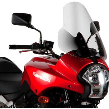 ウインドスクリーン Kawasaki Versys 650 0609 クリア dim. H×W 46×445 cm - GIVI(ジビ)