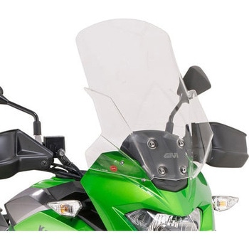 ウインドスクリーン Kawasaki Versys× 300 クリア dim. H×W 48×40 cm GIVI(ジビ)