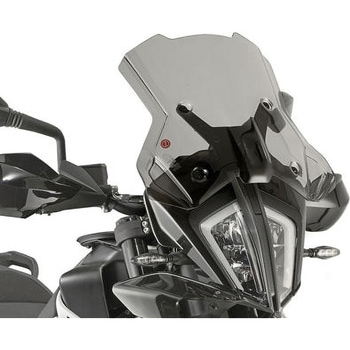 ウインドスクリーン KTM 390/790/890 Adventure ライトスモーク H×W 35×46 cm (D7711KIT フィッティングキット別途必要) GIVI(ジビ)